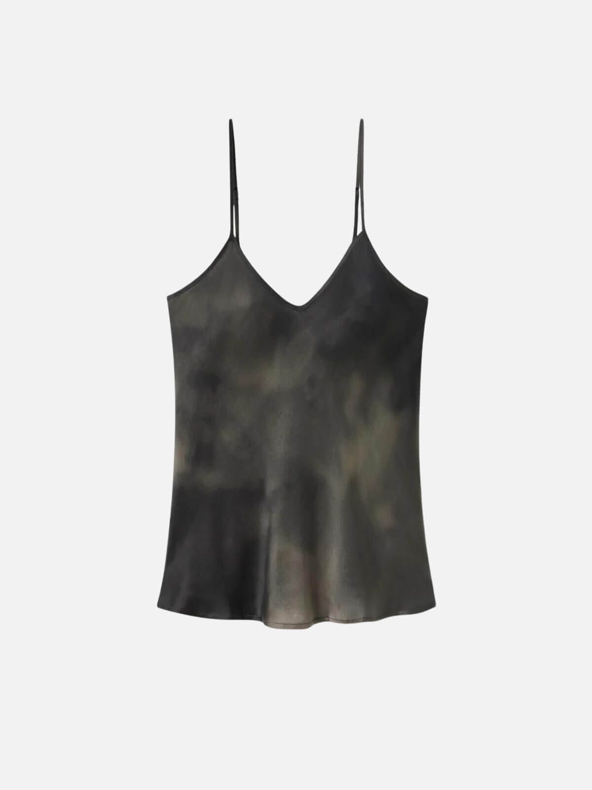 Silk Laundry | Bias Cut Cami - Smoke | Perlu