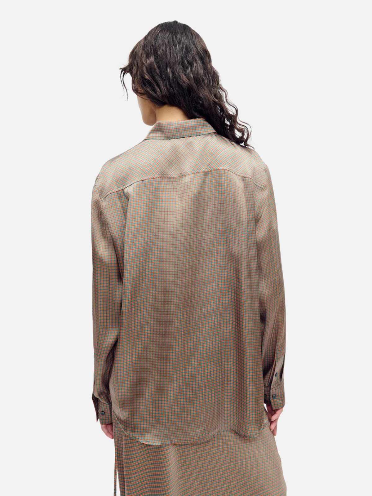 Boyfriend Shirt - Micro Plaid