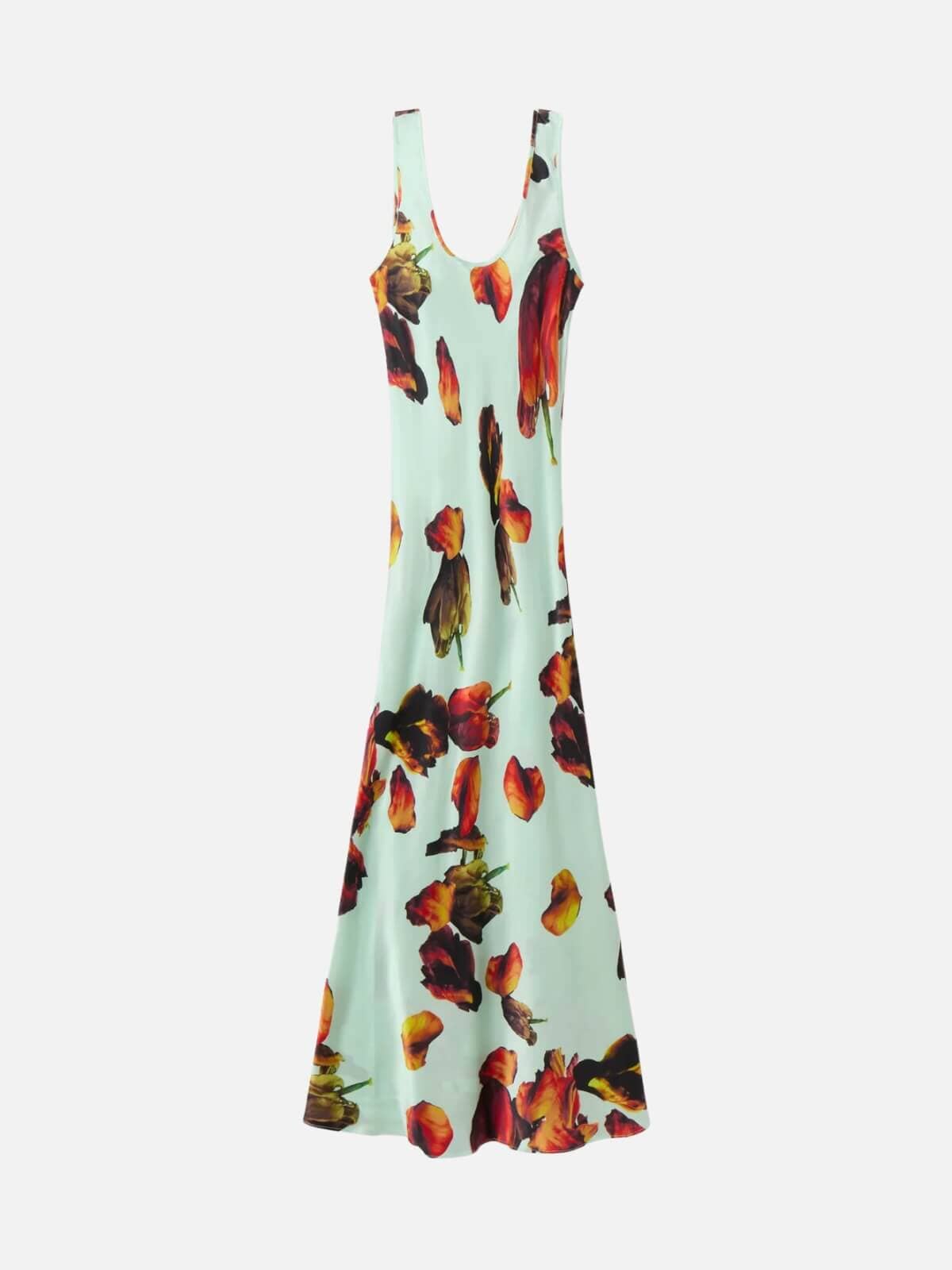 Scoop Neck Dress - Tulipa Dew Dresses & Jumpsuits Silk Laundry 