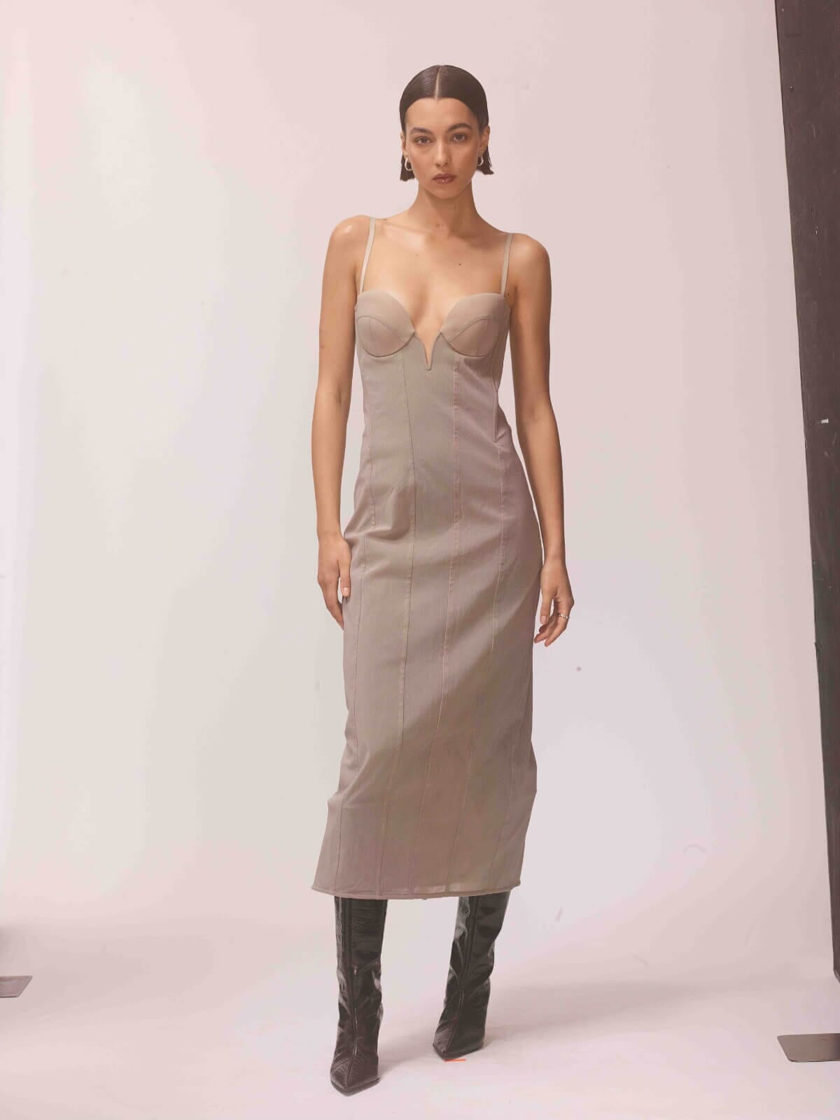 Viktoria & Woods | Aladdin Dress - Smoke Grey | Perlu