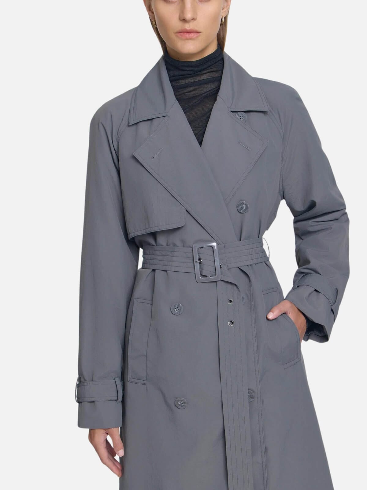 Viktoria & Woods | Brotherhood Trench - Smoke Grey | Perlu