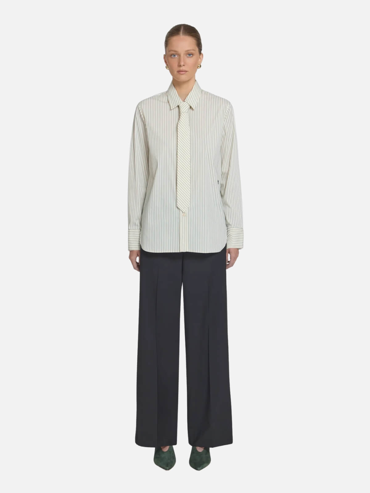 Commandment Shirt - Juniper Stripe