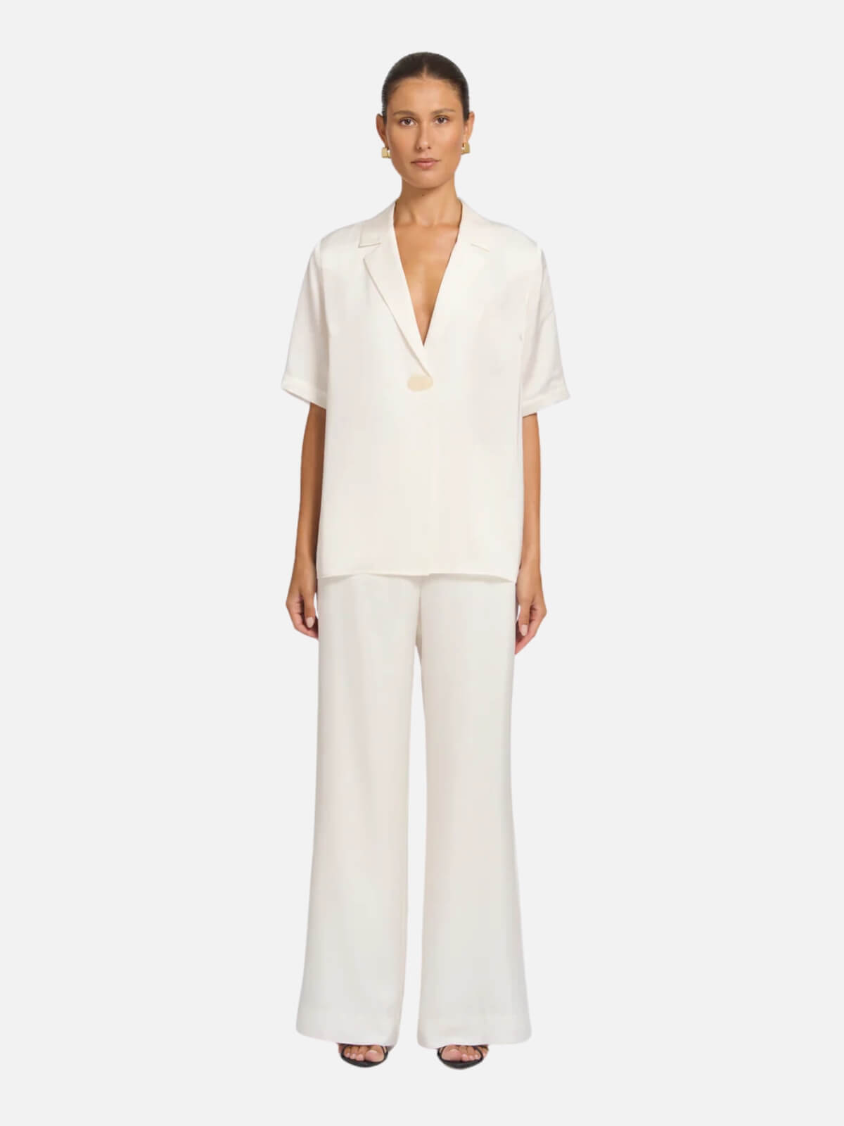 Viktoria & Woods | Concert Shirt - Ivory | Perlu