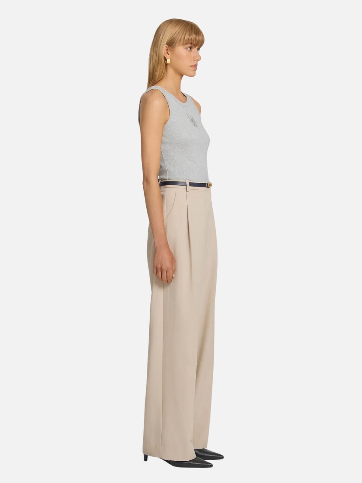 Hayes Tank - Grey Marle Tops Viktoria & Woods 