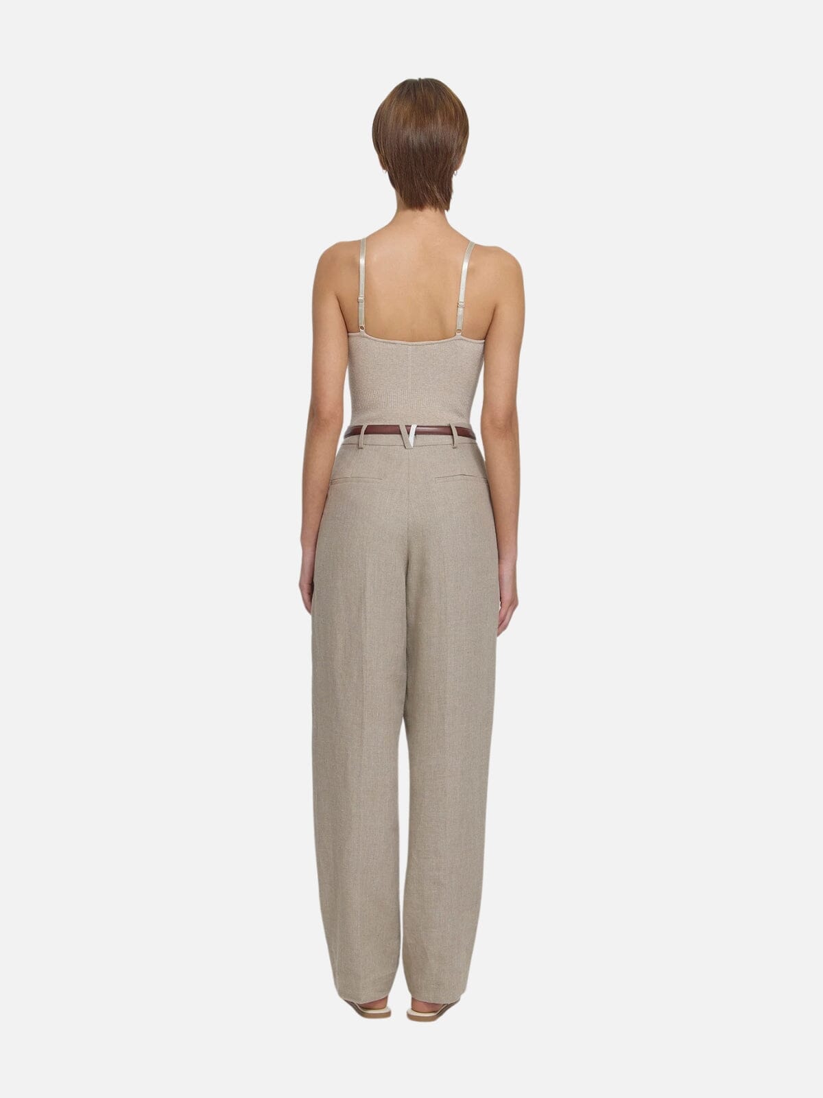 Viktoria & Woods | Hilton Trouser - Flax | Perlu