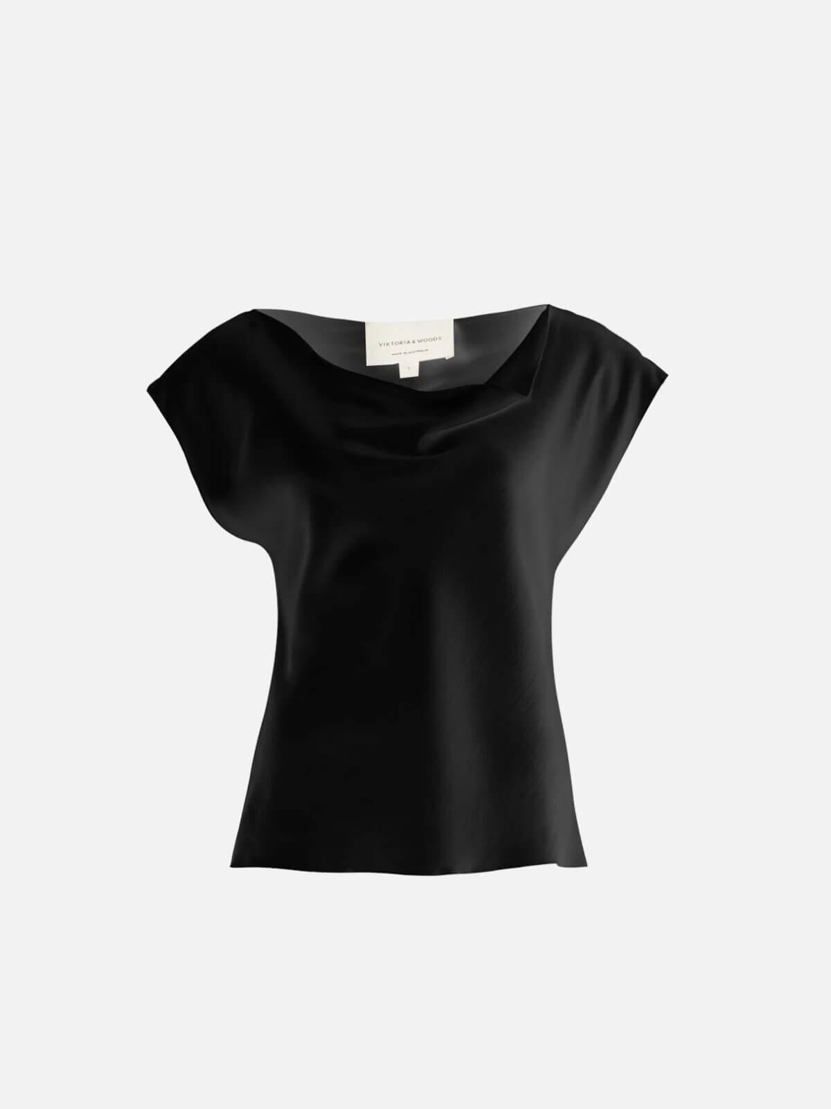 Viktoria & Woods | Lucille Top - Black | Perlu