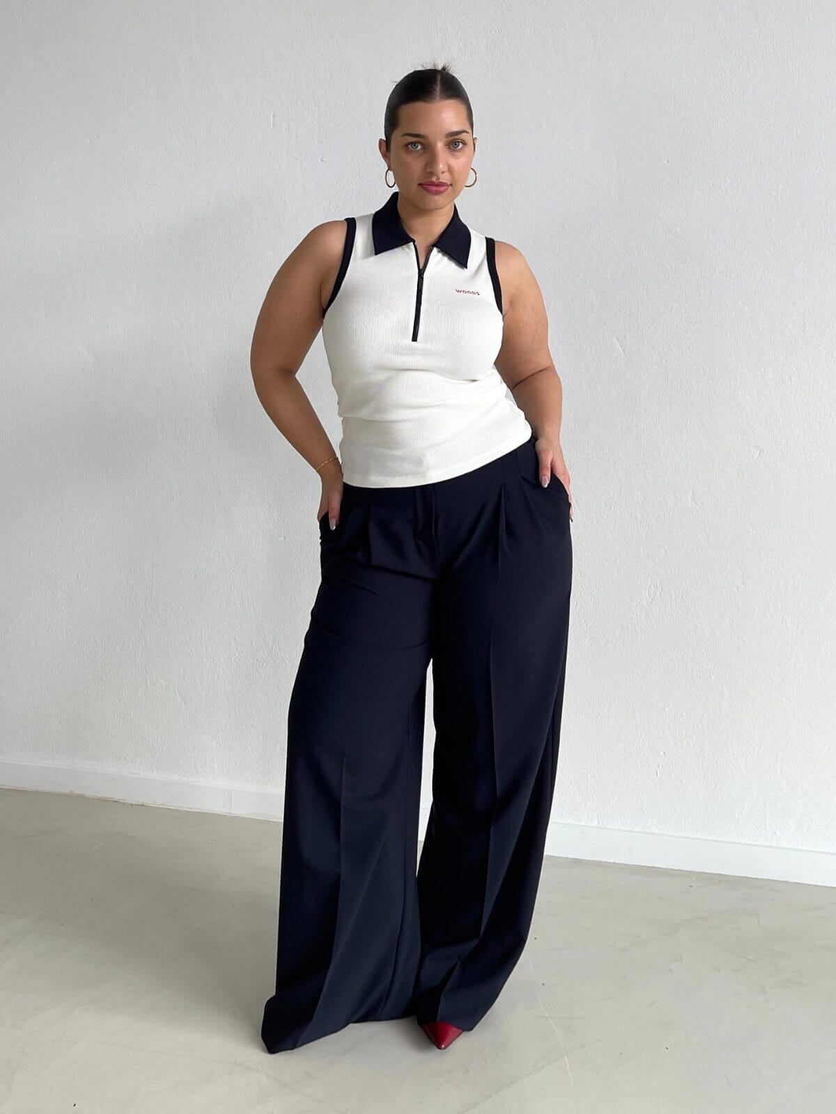 Muse Pant - Navy Pants Viktoria & Woods 