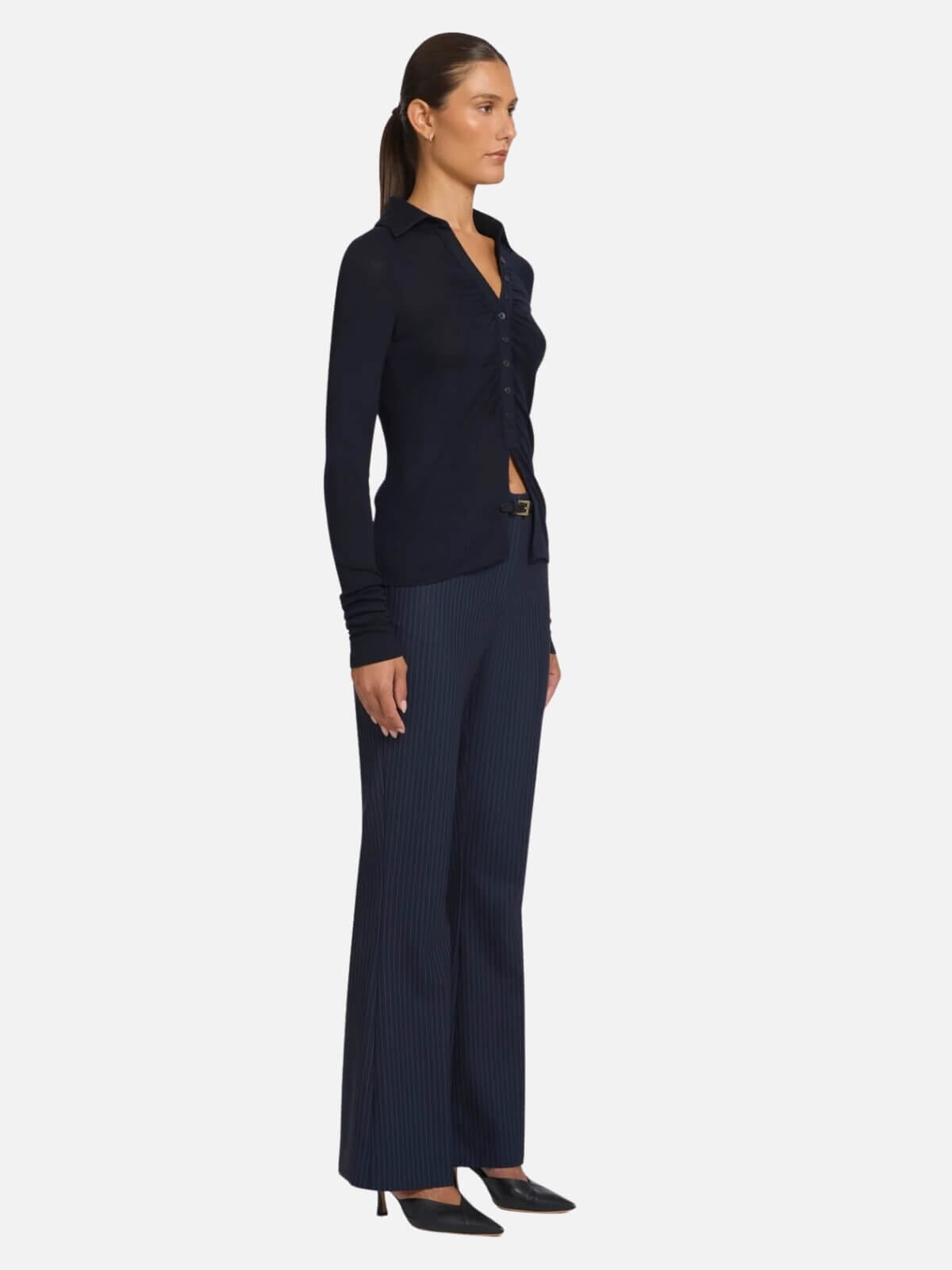 Penelope Top - Navy Tops Viktoria & Woods 