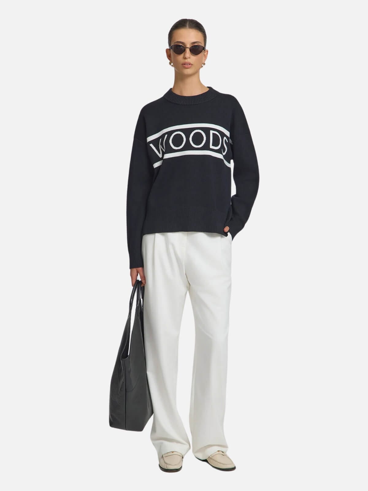 Viktoria & Woods | Supercross Knit - Black/Ivory | Perlu