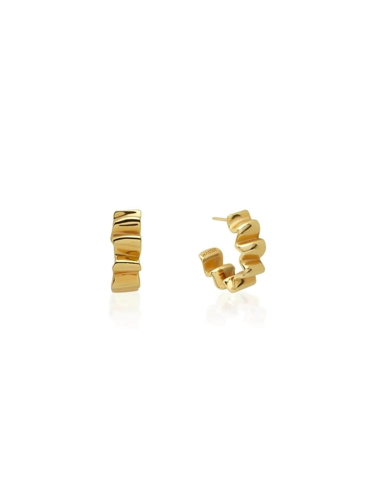 Saint Valentine | Franca Hoops - Gold | Perlu